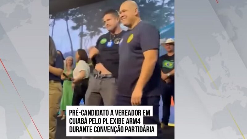 Pré-candidato pelo PL mostra ARMA em convenção e Correios aciona a PF contra senador bolsonarista – Jornal Advogado – Em Mato Grosso