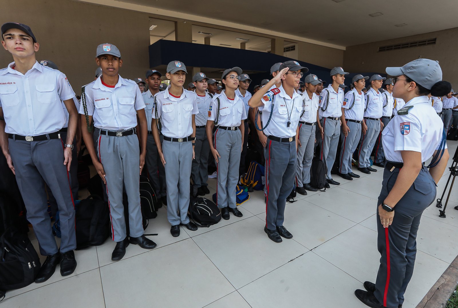 Mais de 16 mil estudantes se inscreveram no seletivo das 28 escolas militares da rede estadual