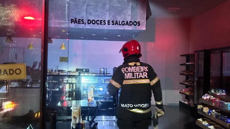 Bombeiros contêm vazamento de gás GLP em Panificadora em Primavera do Leste