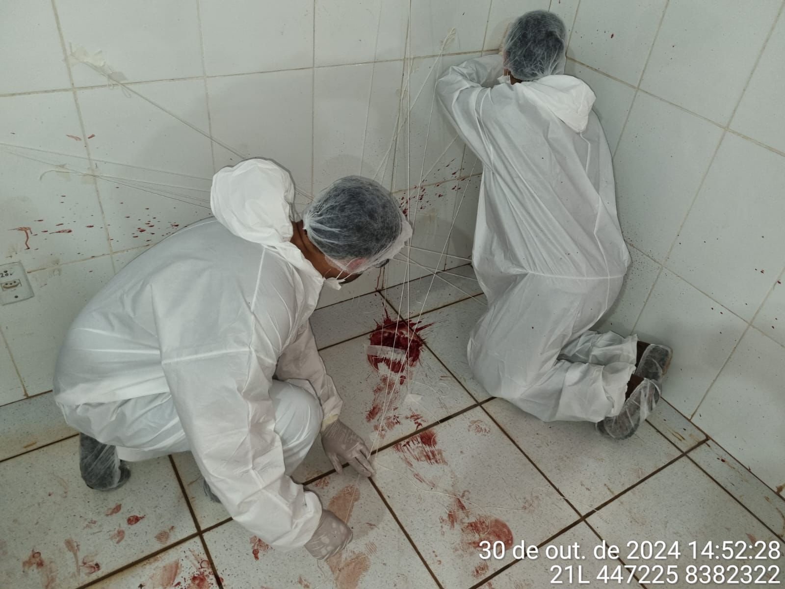 Politec capacita peritos criminais para análise de manchas de sangue em locais de crime