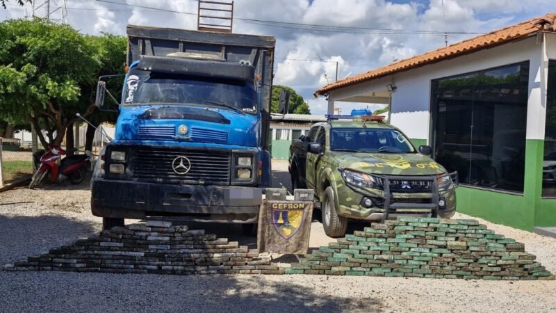 Gefron apreende 216 quilos de entorpecentes e causa prejuízo de R$ 4,5 milhões ao crime organizado