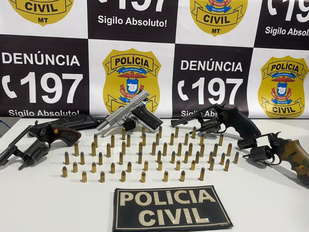 Integrantes de facções criminosas são presos com armas e munições em MT – Jornal Advogado – Em Mato Grosso