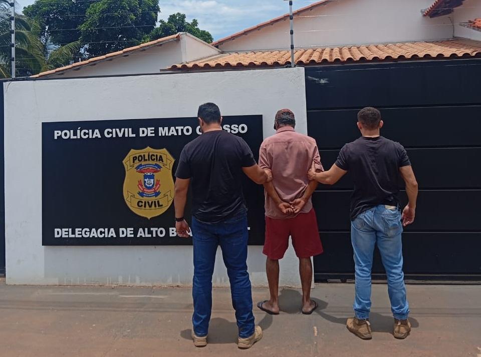 Polícia Civil prende foragido por tentativa de homicídio contra funcionários de fazenda