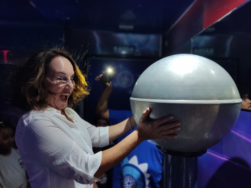 Circuito itinerante do MT Ciências leva atrações e experimentos para Tangará da Serra