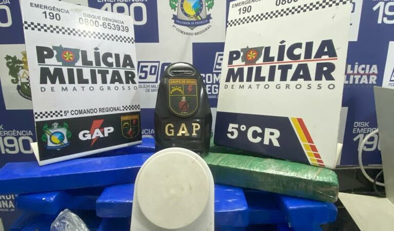 Polícia Militar fecha depósito de drogas e apreende 20 quilos de maconha