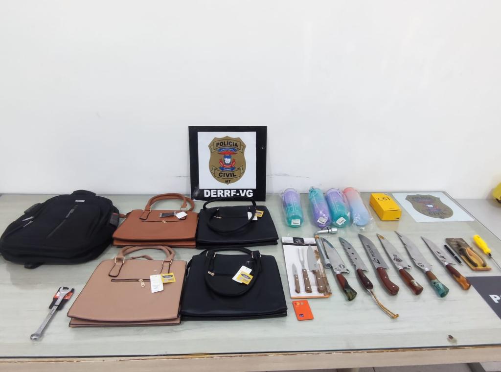 Polícia Civil prende mulher por vender produtos furtados de loja agropecuária em rede social