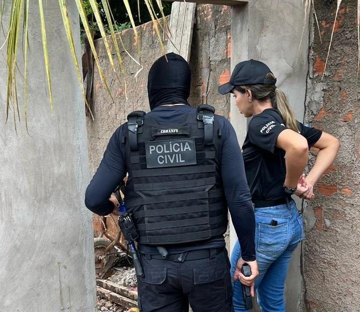 Polícia Civil cumpre mandados e prende criminosos envolvidos com tráfico de drogas em Rondonópolis