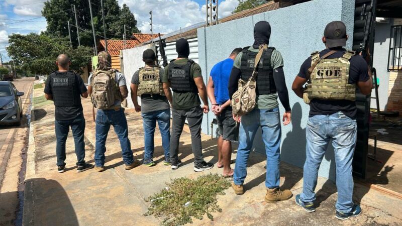 Alvo de operação, líder de facção é preso pela Polícia Civil em Várzea Grande