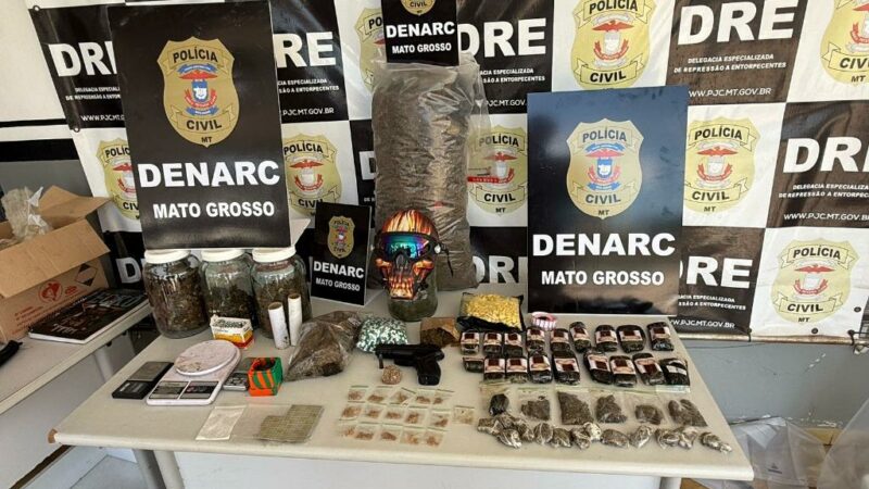 Polícia Civil fecha fábrica e ponto de distribuição de drogas no bairro Boa Esperança