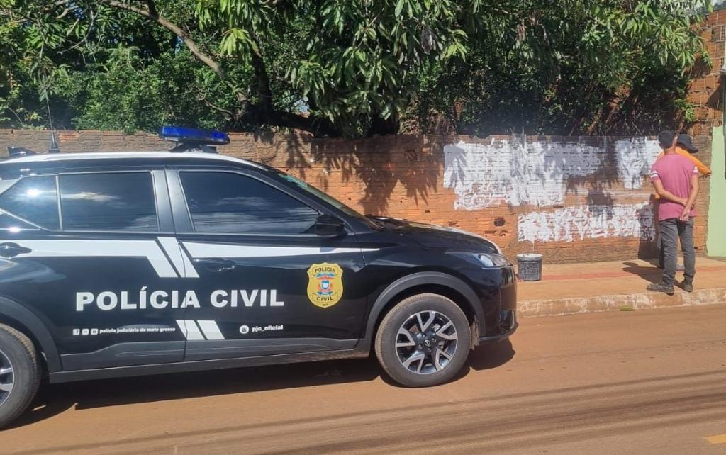 Polícia Civil faz a remoção de pichações criminosas em Rondonópolis
