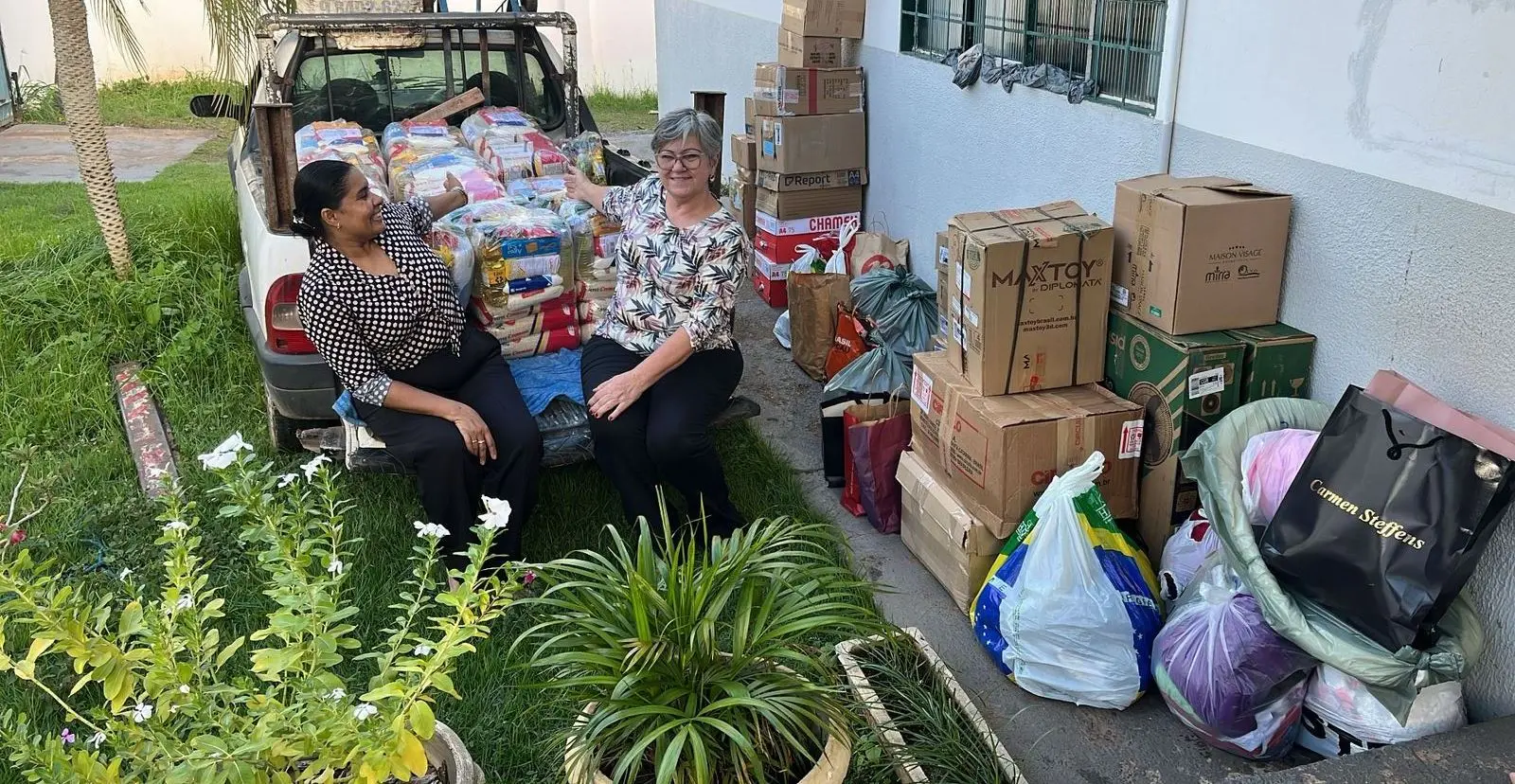 Doações da campanha IWIRC Solidário são entregues à Casa de Amparo de Cuiabá