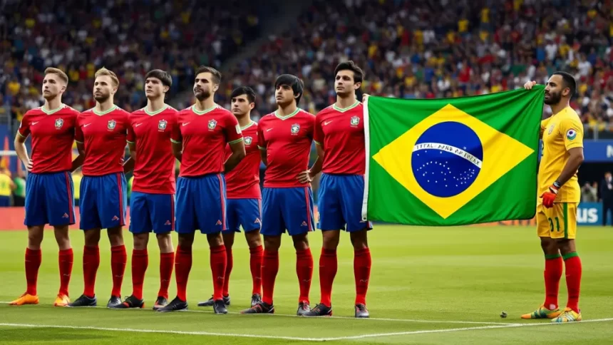 Camisa da Seleção Brasileira para 2026 será vermelha com um novo logotipo