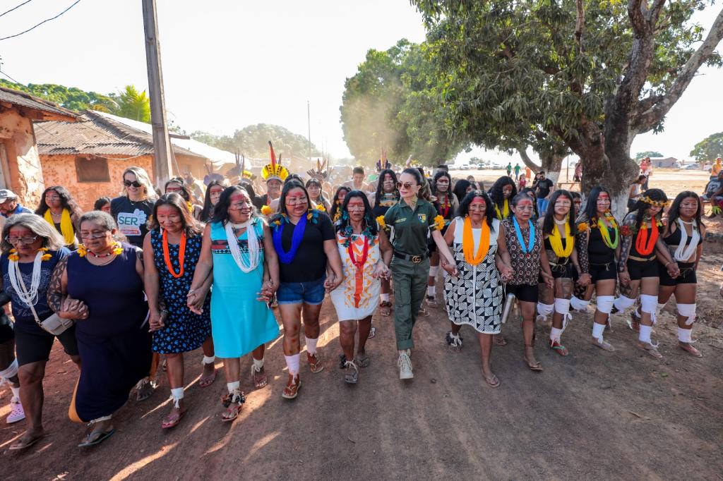 Primeira-dama de MT destaca investimento de R$ 62 milhões no programa SER Família Indígena