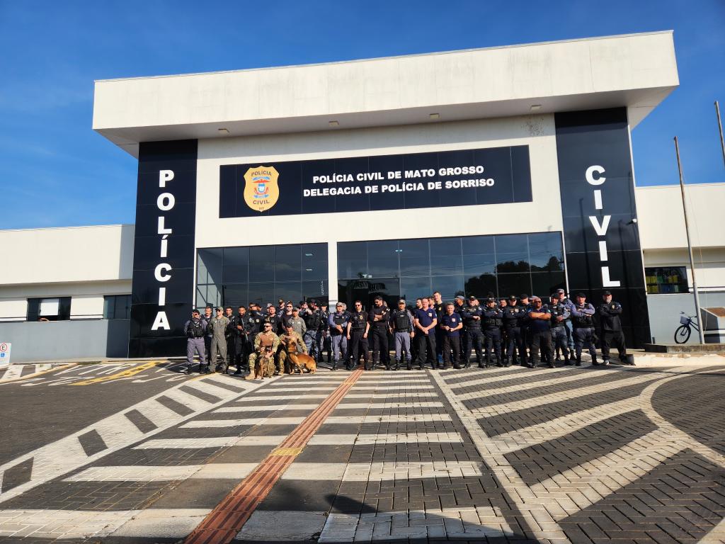 Forças Integradas deflagram Operação Asfixia no combate ao tráfico de drogas em Sorriso