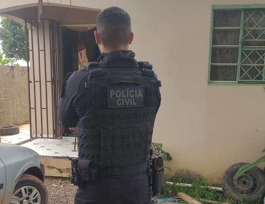 Polícia Civil cumpre mandados em pontos alvos de investigação de tráfico em Mirassol d’Oeste