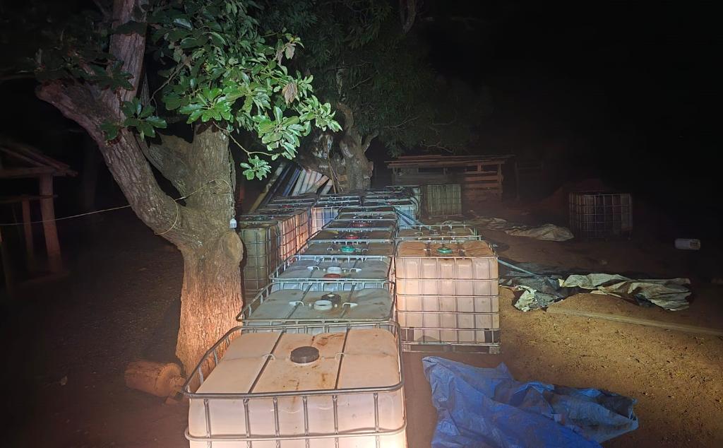 Polícia Civil fecha posto clandestino que abastecia garimpo em Pontes e Lacerda