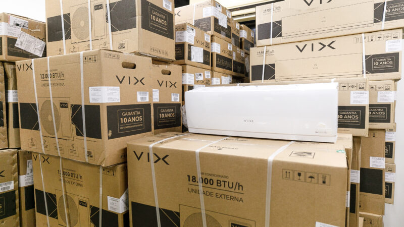 Pronto-Socorro de Cuiabá recebe 70 novos aparelhos de ar-condicionado