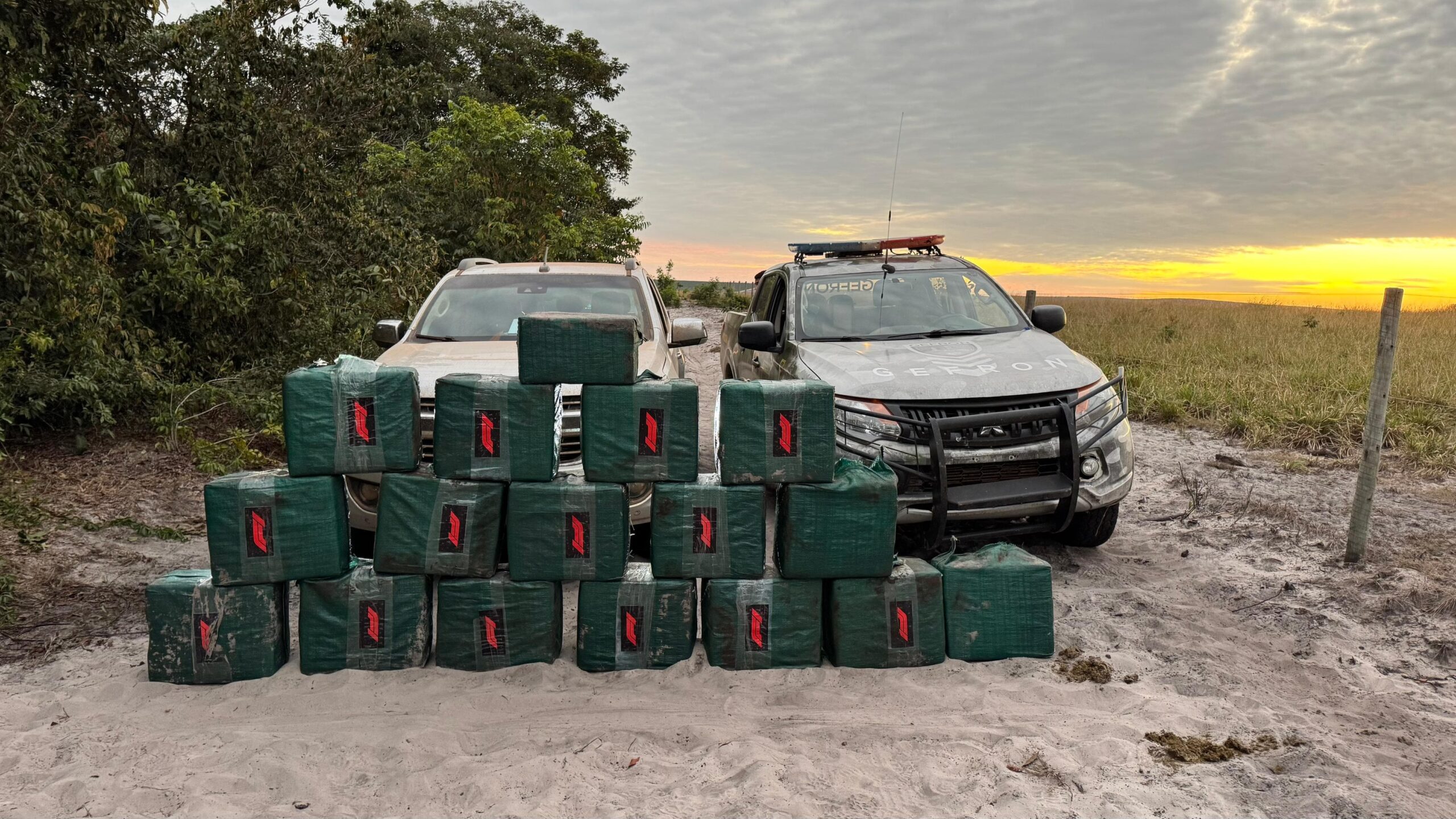 Gefron aprende 1,4 tonelada de droga e gera prejuízo de R$ 30 milhões às facções criminosas em uma semana