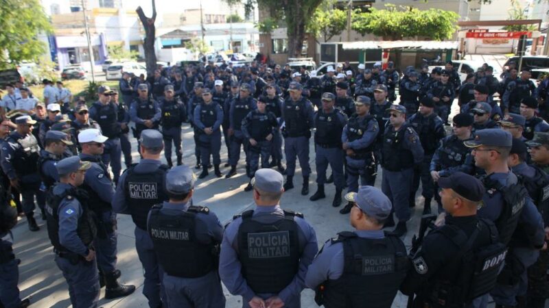 Polícia Militar reforça policiamento com mais de 300 militares na região central de Cuiabá e Várzea Grande