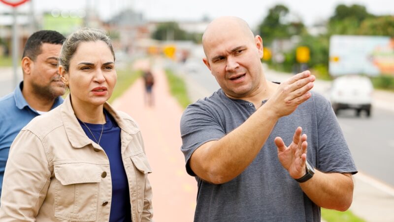 Prefeito e vice anunciam melhorias na Avenida Parque do Barbado