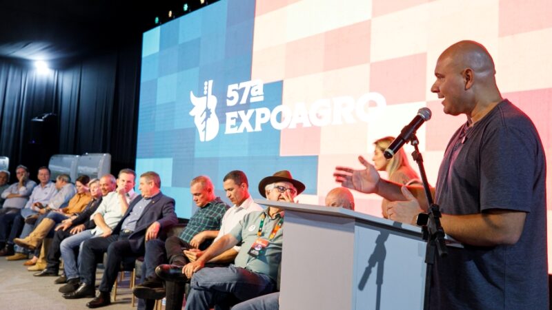Prefeito e secretários participam da abertura da Expoagro e reafirmam compromisso de parceria