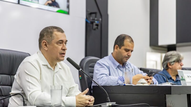 Contas do 1º quadrimestre do Executivo são apresentadas na Câmara de Cuiabá