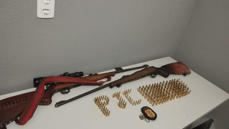 Polícia Civil prende três investigados e apreende armas e munições em operação que apura disputa de terras em MT