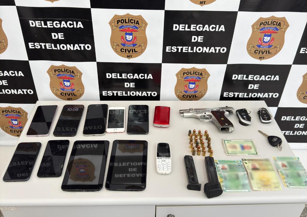 Polícia Civil de Mato Grosso prende vice-líder de facção criminosa paulista