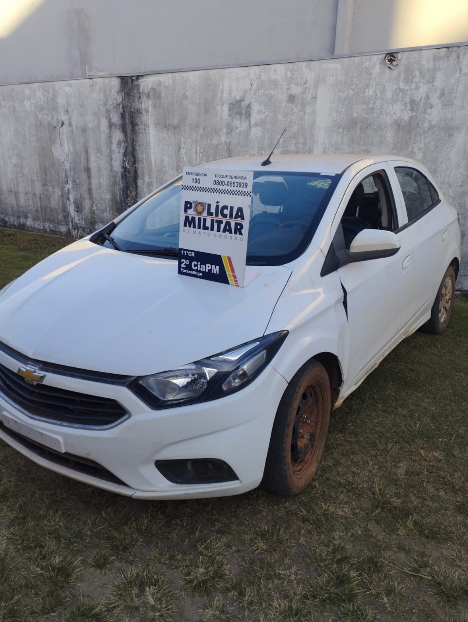 Vigia Mais MT auxilia na recuperação de três veículos no fim de semana em MT