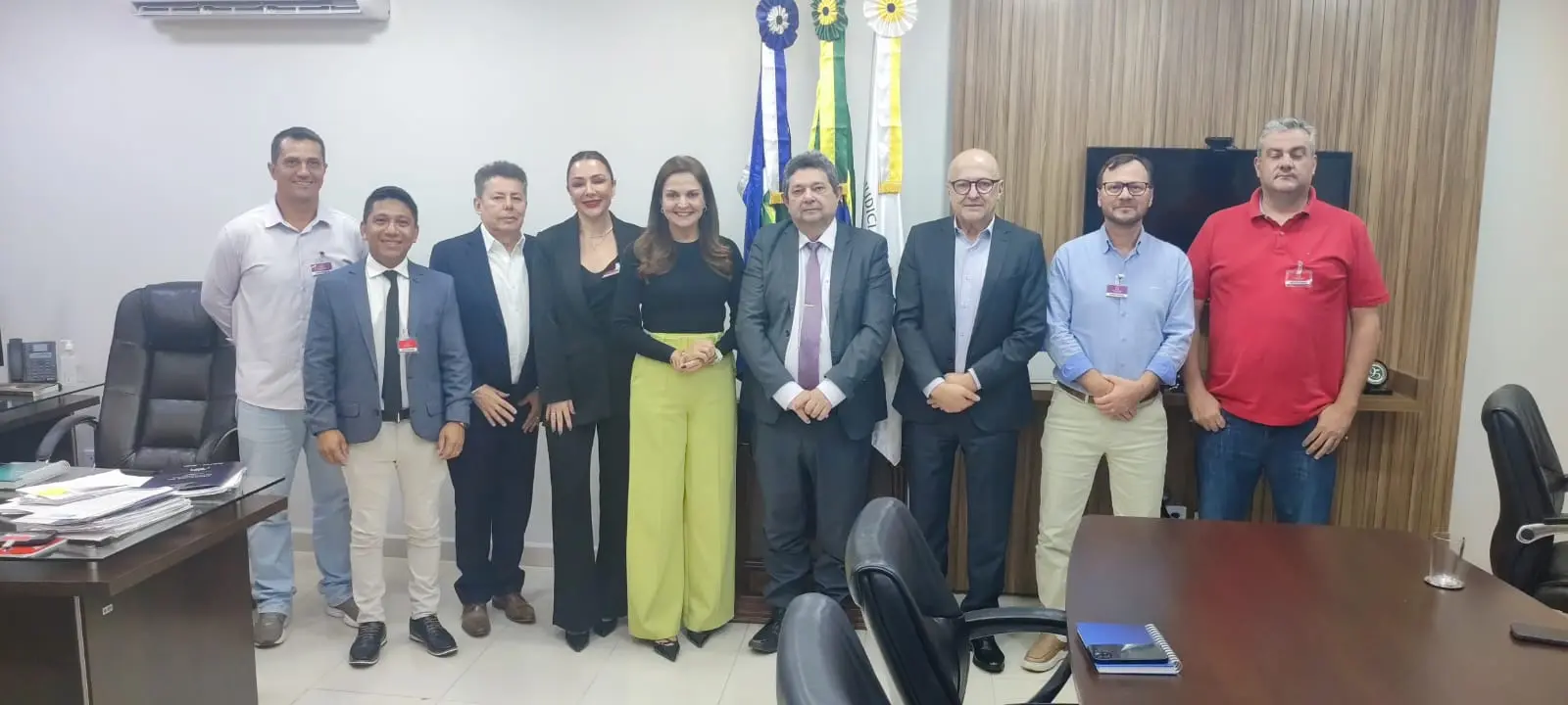 Corregedor do TJMT recebe comitiva de Tapurah e ouve demandas da comarca