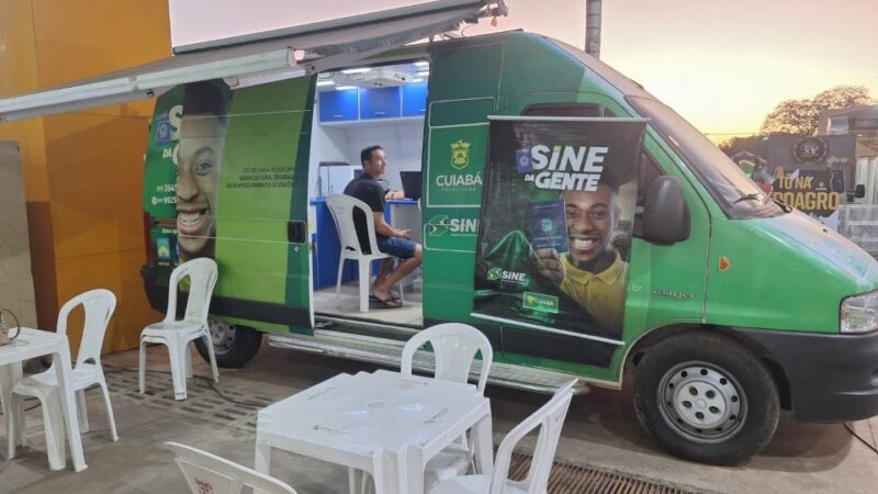 Sine Cuiabá faz mais de 500 atendimentos no bairro Altos da Glória com ação integrada