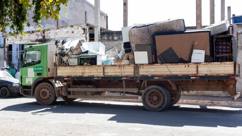 Cata-treco recolhe mais de mil toneladas de materiais inservíveis em sete meses