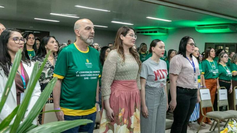 Com foco em avanços na aprendizagem, 172 diretores participam de palestras