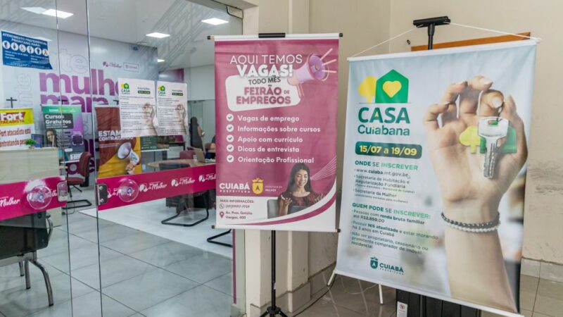 Feirão com vacina, apoio e mil vagas de emprego para mulheres segue até sexta