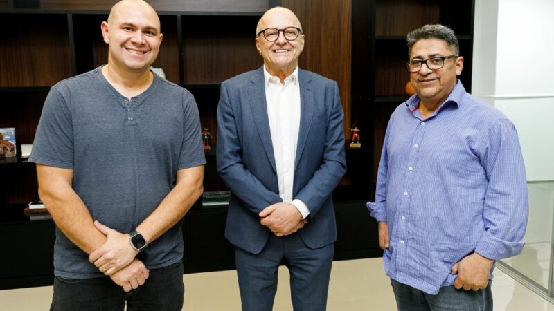 Prefeito e vice-governador anunciam parcerias na infraestrutura diversas áreas na capital