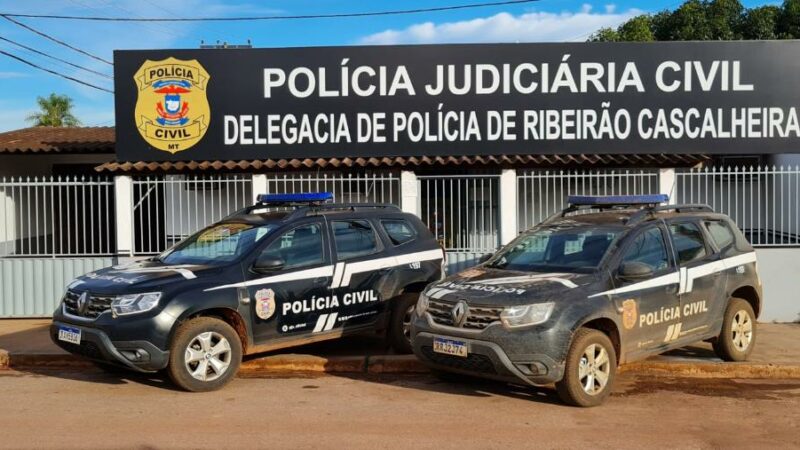 Polícia Civil prende casal de faccionados que ameaçava policiais em Ribeirão Cascalheira