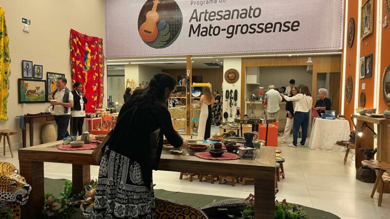 Em um mês, Loja do Artesanato de MT beneficia 48 artesãos com venda de mais de 610 peças