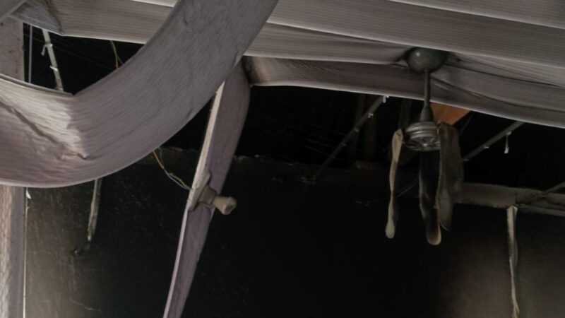 Corpo de Bombeiros combate princípio de incêndio em albergue municipal