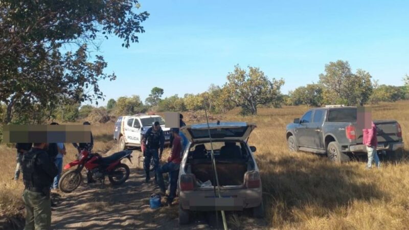 Polícia Militar detém seis pessoas suspeitas por invasão de propriedade rural
