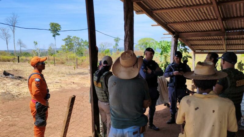 Operação integrada prende homem por atear fogo nas proximidades do Parque Cristalino