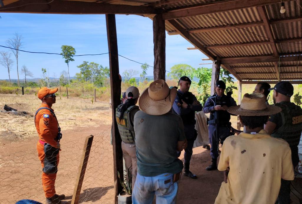 Operação integrada prende homem por atear fogo nas proximidades do Parque Cristalino