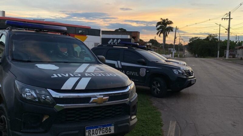 Polícia Civil prende investigados por participação em organização criminosa em Peixoto de Azevedo
