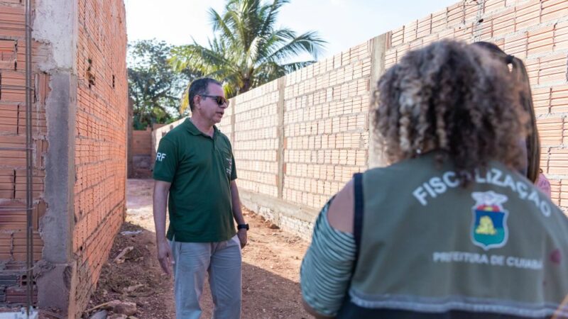 Prefeitura de Cuiabá atende denúncias de obras irregulares no Morada do Ouro e Nova Esperança I