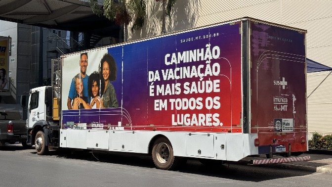Prefeitura leva vacina contra sarampo à Carreta da Imunização neste fim de semana