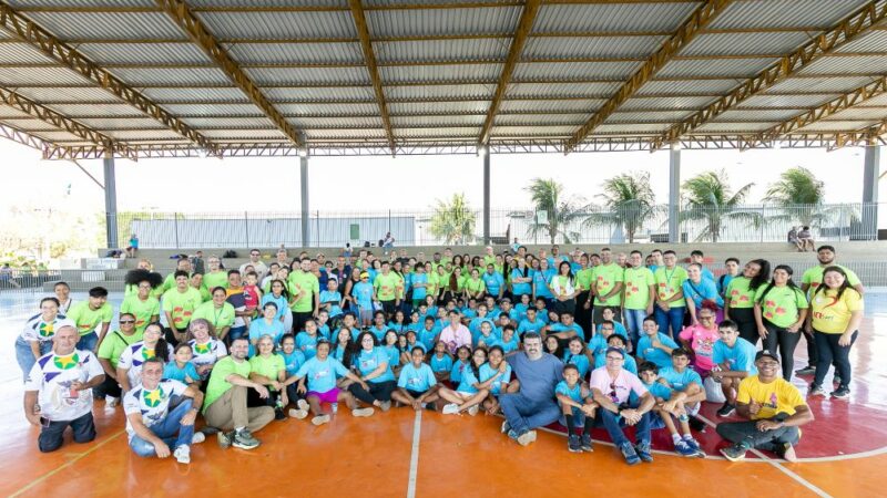 Festival Paralímpico Loterias Caixa reúne mais de 190 crianças e anuncia Centro de Referência em Cuiabá
