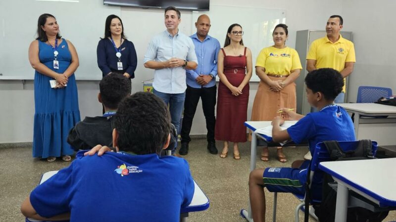 Secretaria de Educação dialoga com comunidade escolar e reforça preparativos para o Saeb 2025 em Poconé