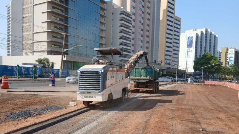 Trânsito será alterado em dois retornos da Avenida do CPA para continuidade das obras do BRT