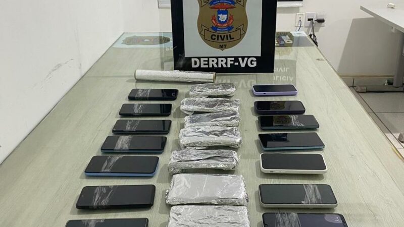 Polícia Civil recupera carga de celulares furtados em show em Várzea Grande avaliada em R$ 97 mil