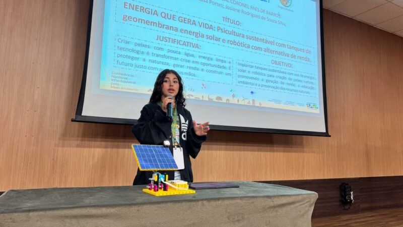 Estudante com projeto classificado em etapa estadual vai representar Mato Grosso em Brasília