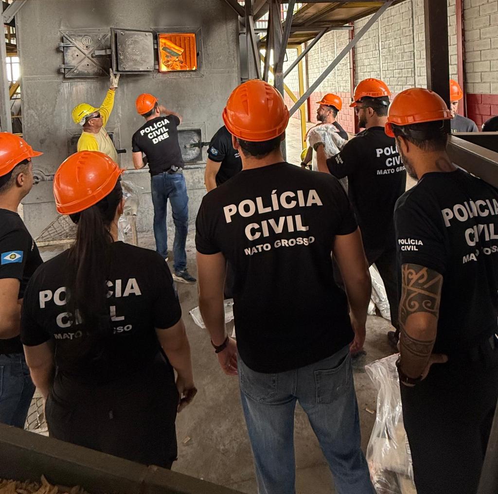 Polícia Civil destrói 2 toneladas de entorpecentes em quarta incineração do ano em Cuiabá